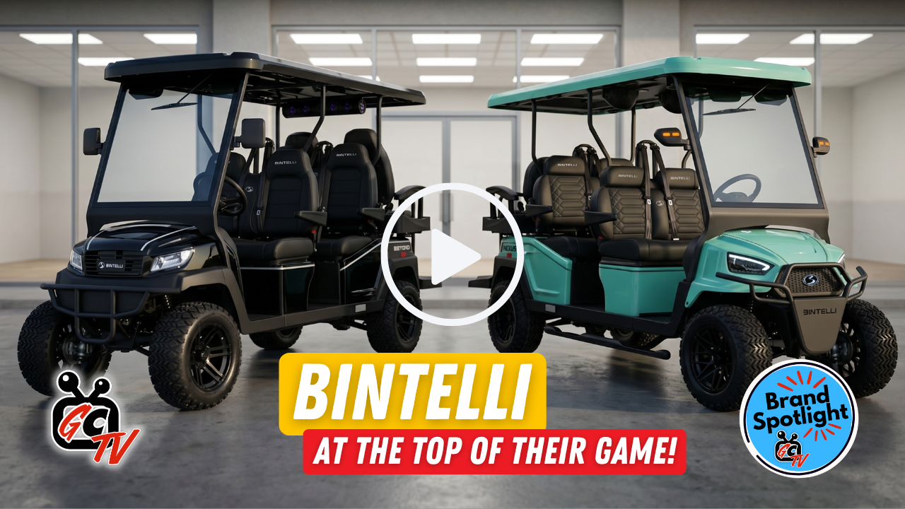 bintelli Beyond and nexus golf carts
