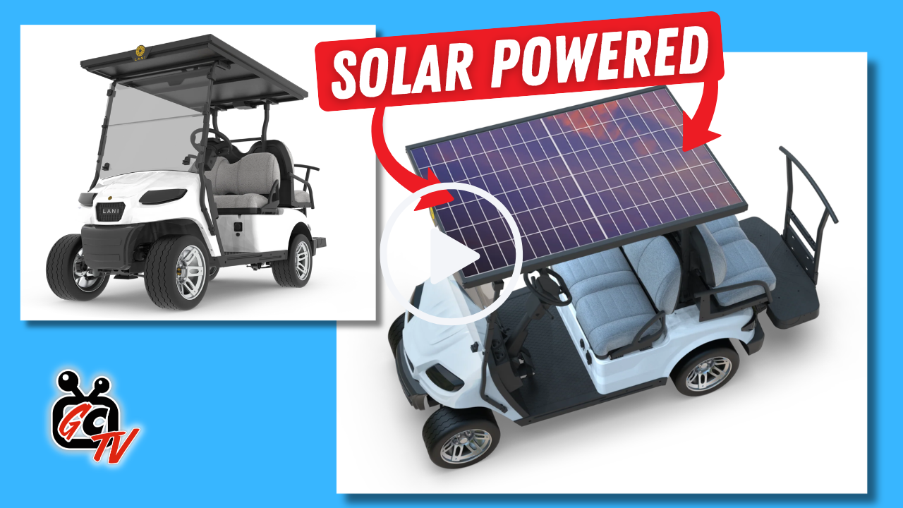 solar powered golf cart Lani ev