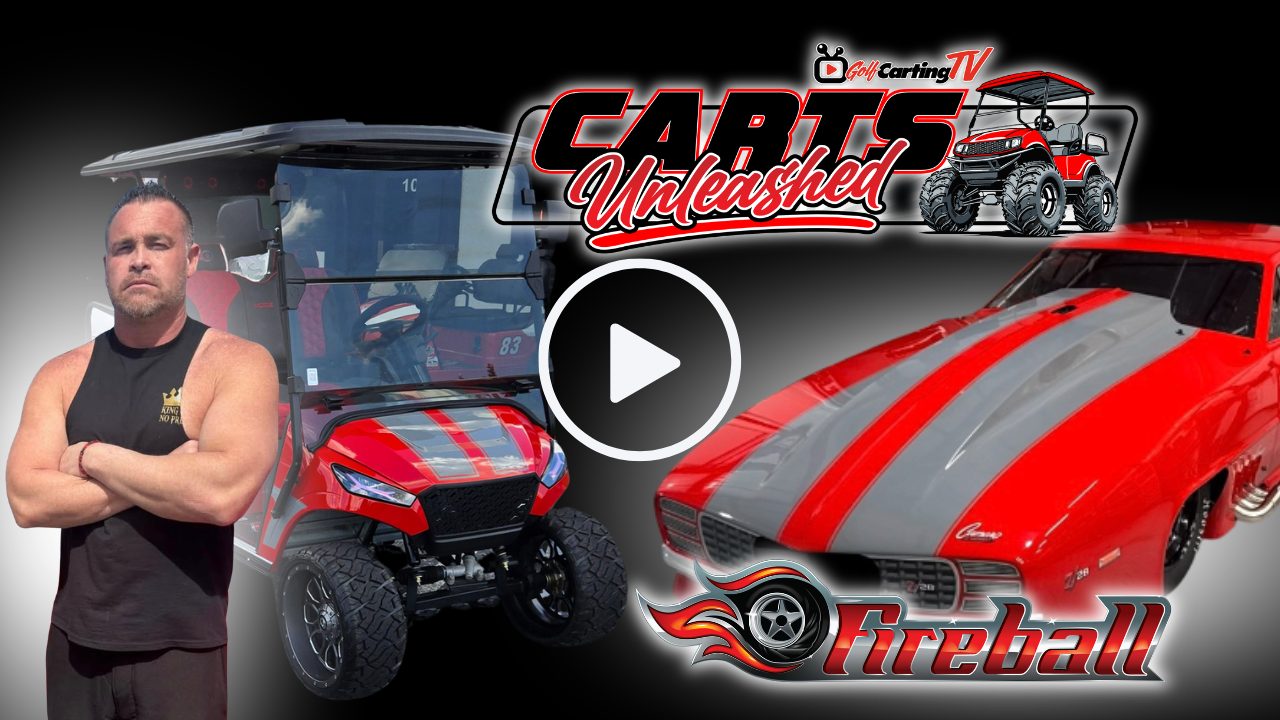 fireball Camaro golf cart build