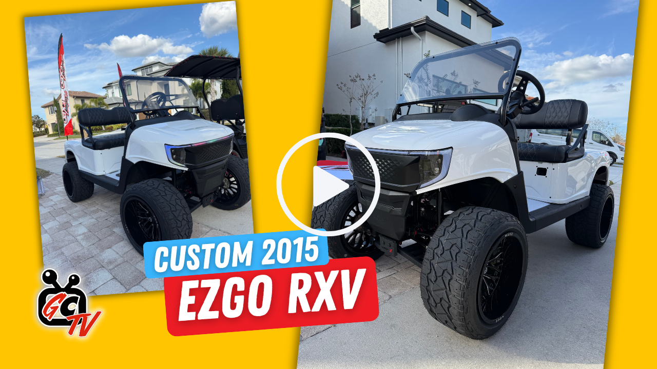 custom 2015 EZGO RXV