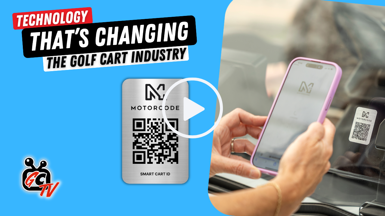 motorcode golf cart ID system