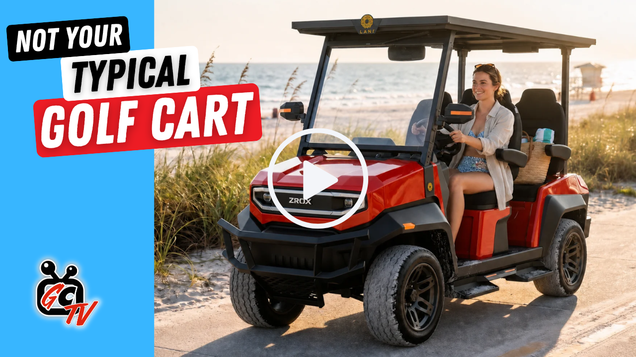 ZROX Golf Cart Stands Out from the Crowd